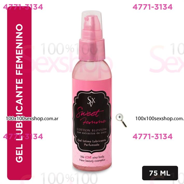 Cód: CA CR SWF01 - Gel lubricante femenino hipoalergenico y perfumado 75ml - $ 14200